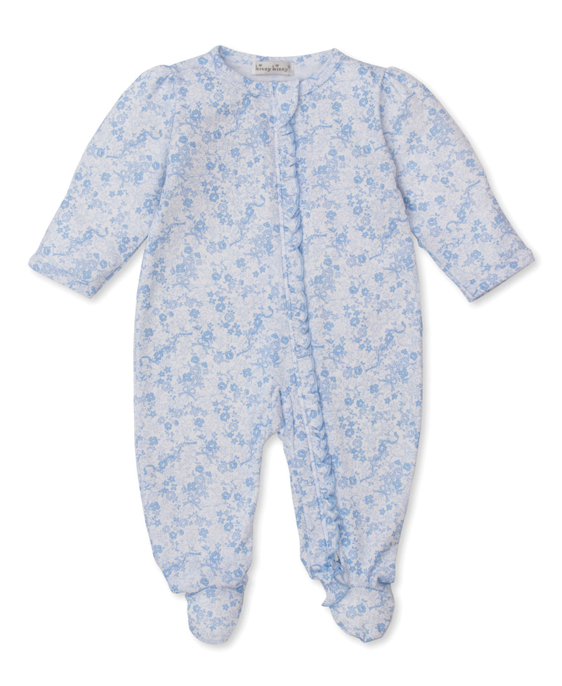 Old English Rose Pima Footie