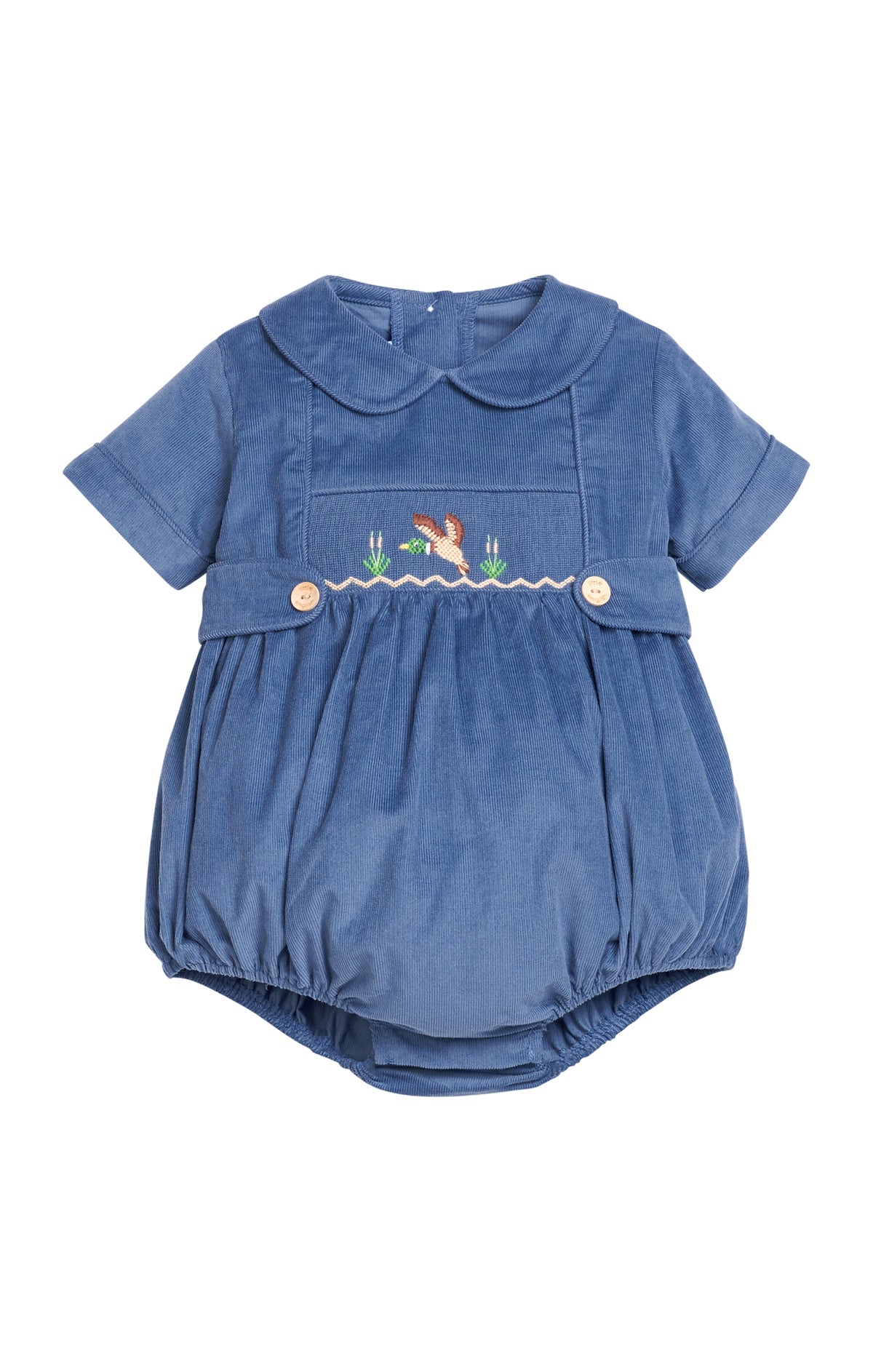 Smocked Daniel Bubble - Flying Mallard