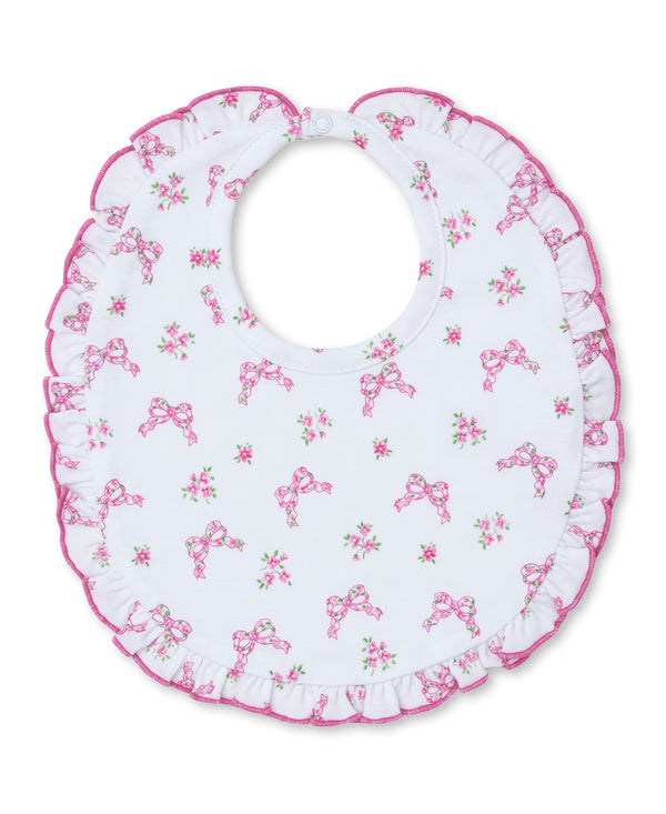 Blooming Bows Pink Bib