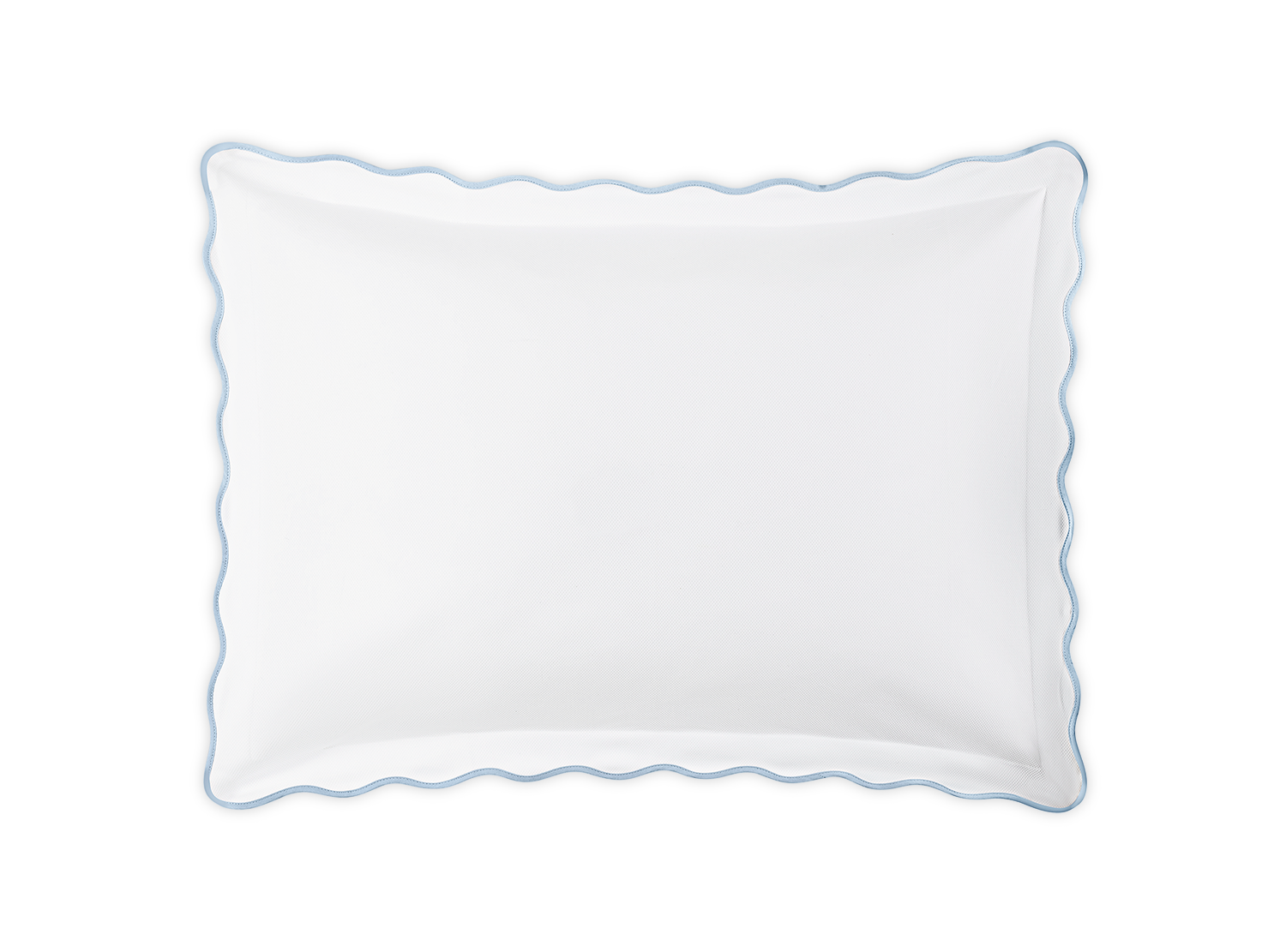 Camilla Pique Boudoir Sham - Light Blue