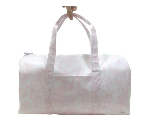 Weekender Duffel Bag - Bunny Toile Pink