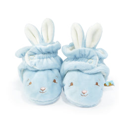 Blue Hoppy Feet Bunny Slippers