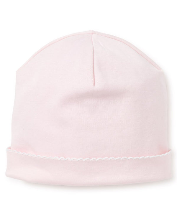 Kissy Kissy Pink and White Trim Hat