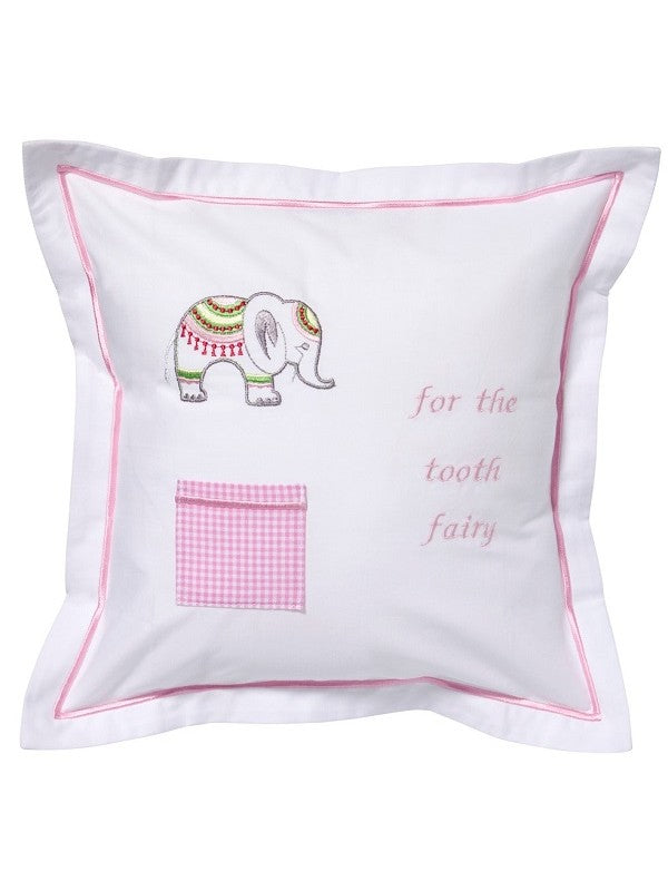 Tooth Fairy Pillow - Pink Elephant