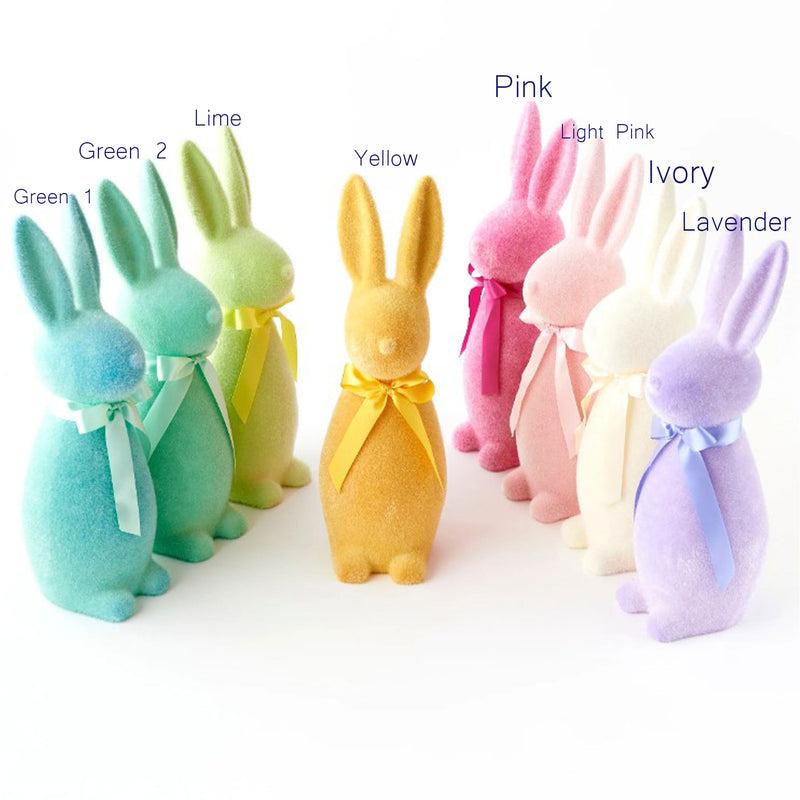 Flocked Bunnies - Medium