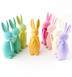Flocked Bunnies - Medium