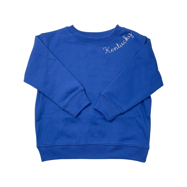 Royal Blue Kids Sweatshirt