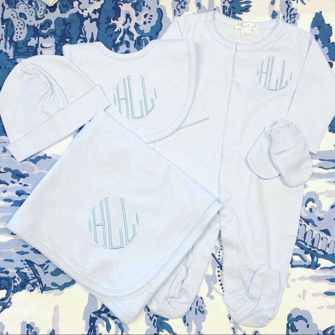 Light Blue Footie
