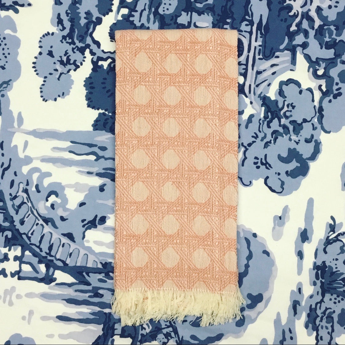 Gioco Di Vienna Guest Towel - Coral