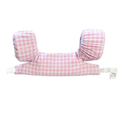 Pink Gingham Puddle Jumper Cover