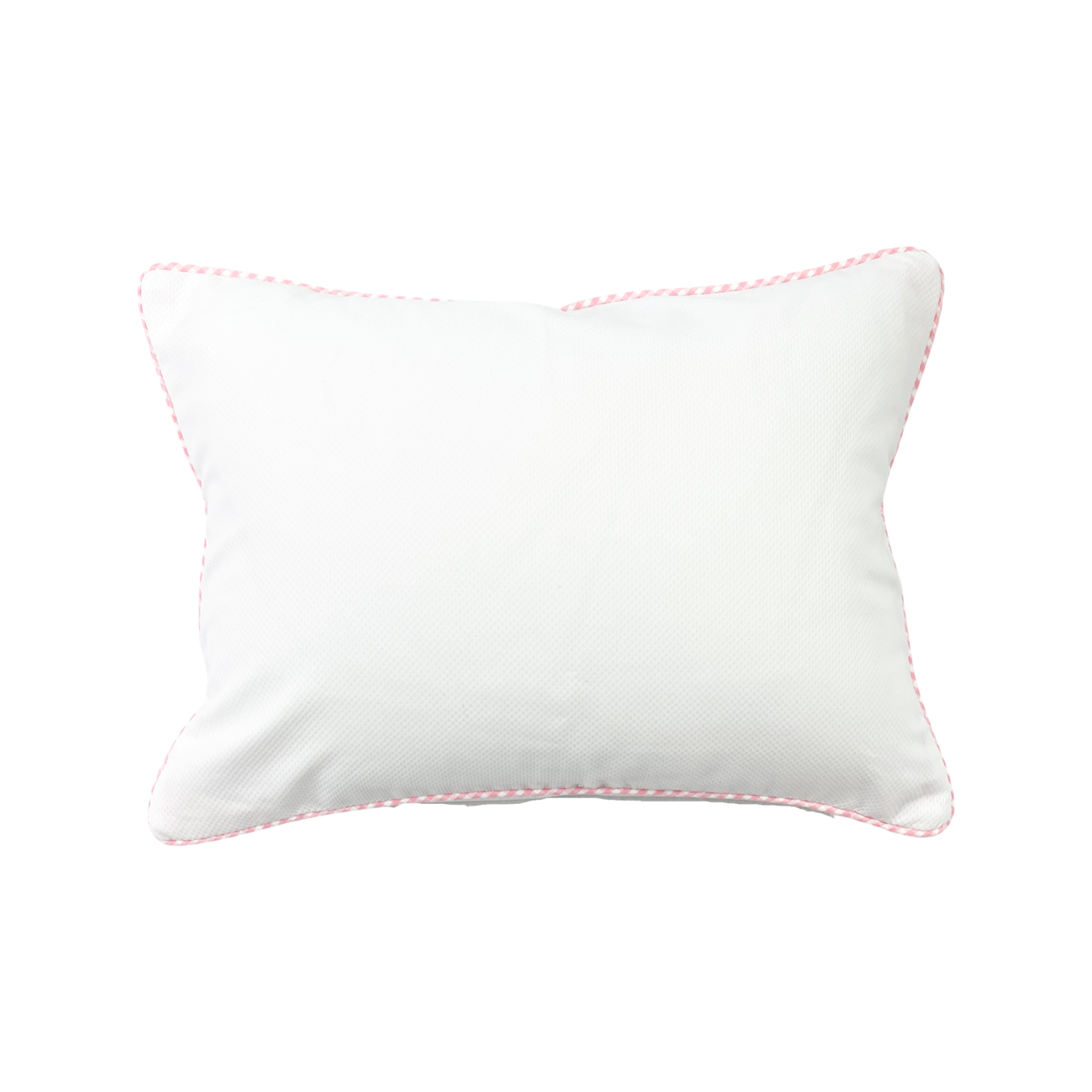 Pink Check Baby Pillow