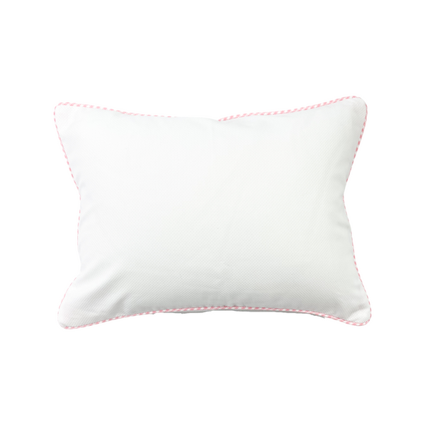 Pink Check Baby Pillow