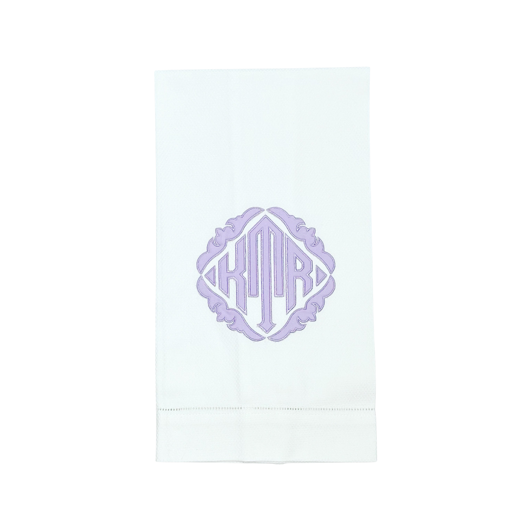 White Pique Huck Towels