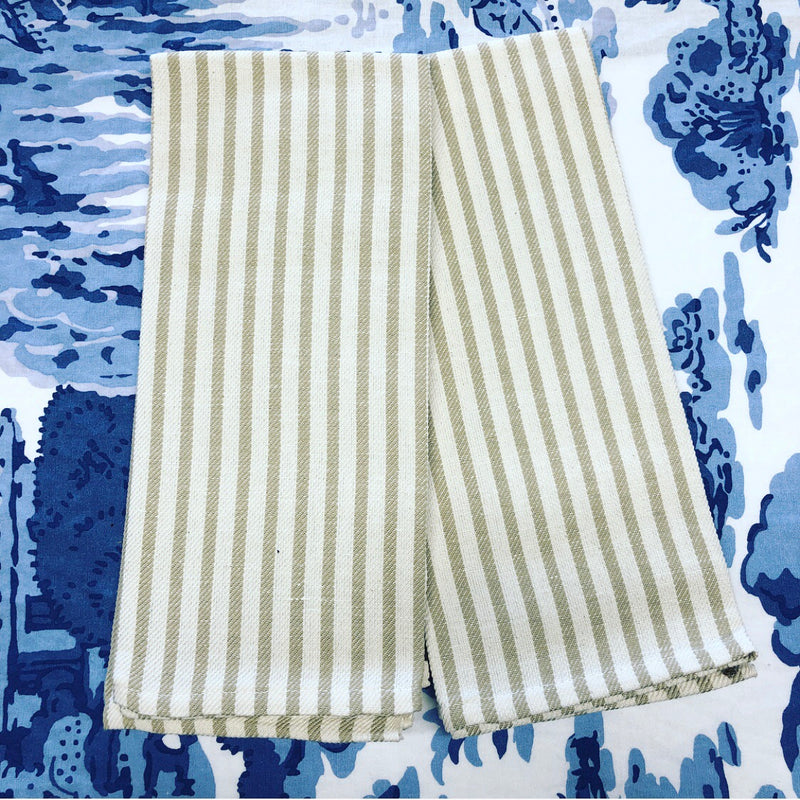 Sand Stripe Kitchen Towel
